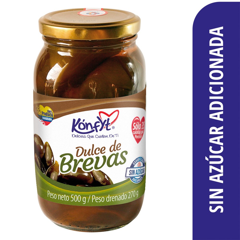 DULCE BREVA KONFY  x 500GR