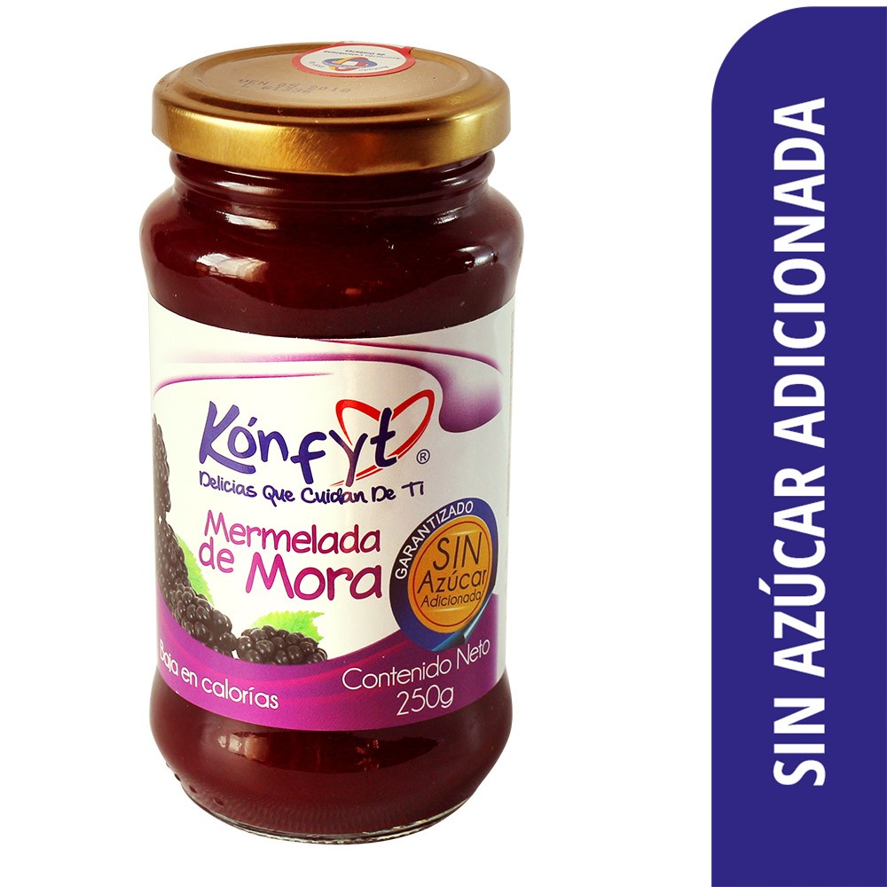 MERMELADA DE MORA KONFYT  x 250GR