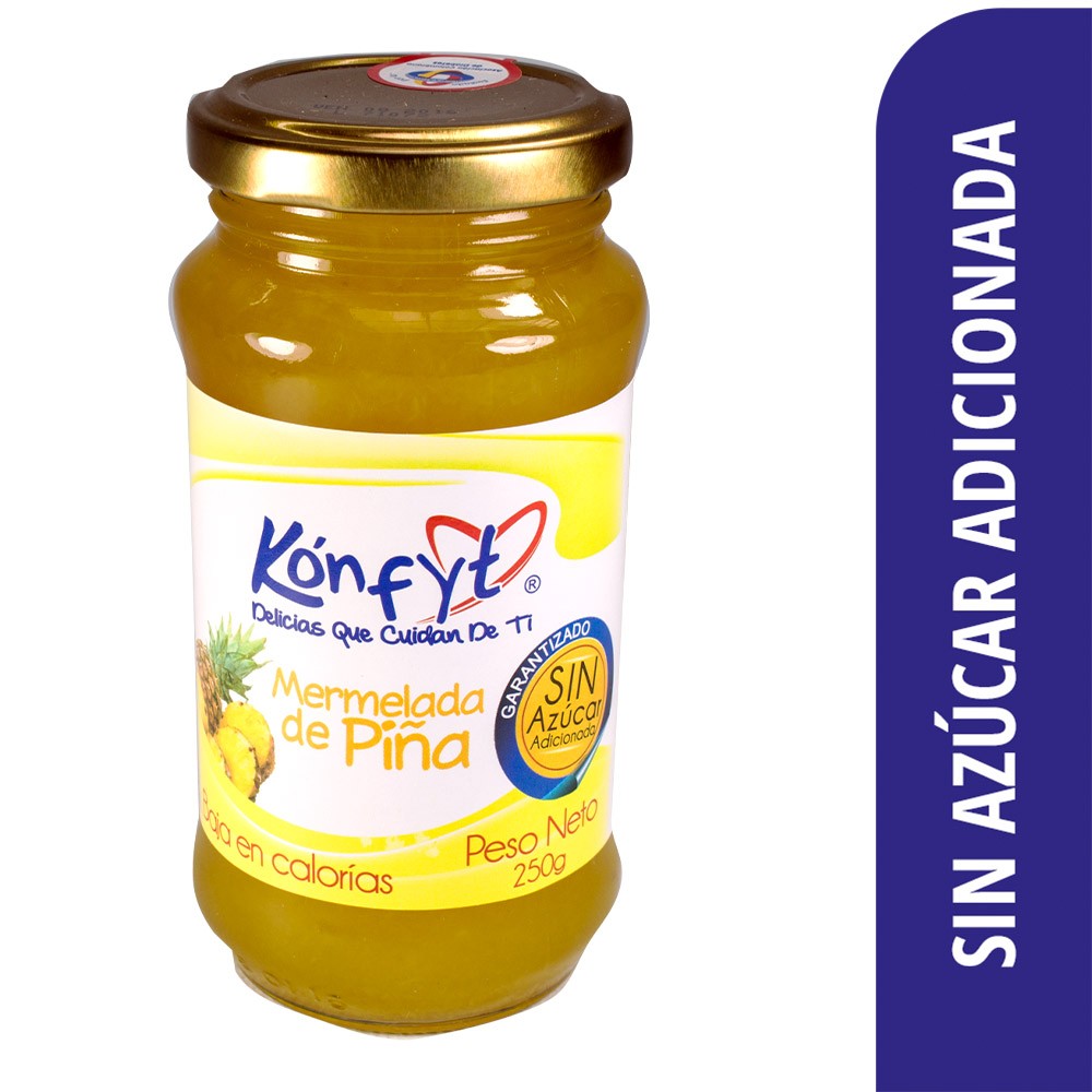 MERMELADA DE PIÑA KONFI x 250 GR