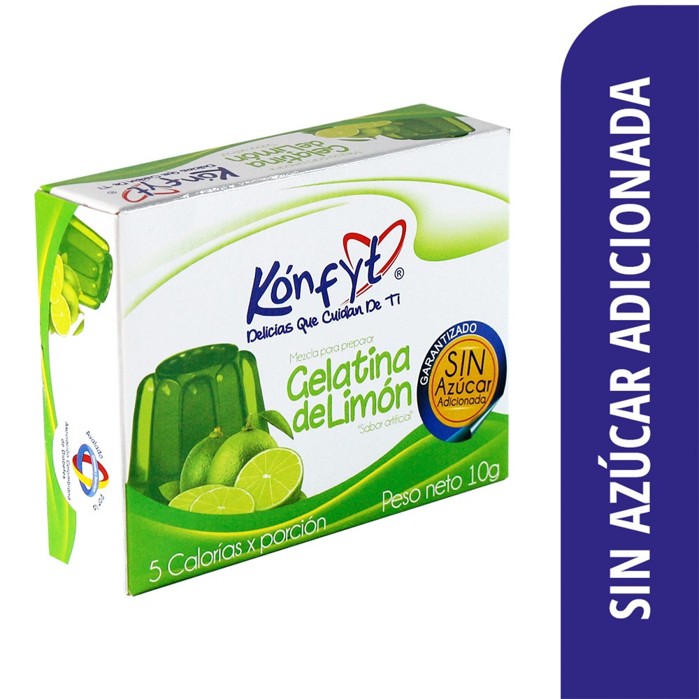 GELATINA KONFY LIMON