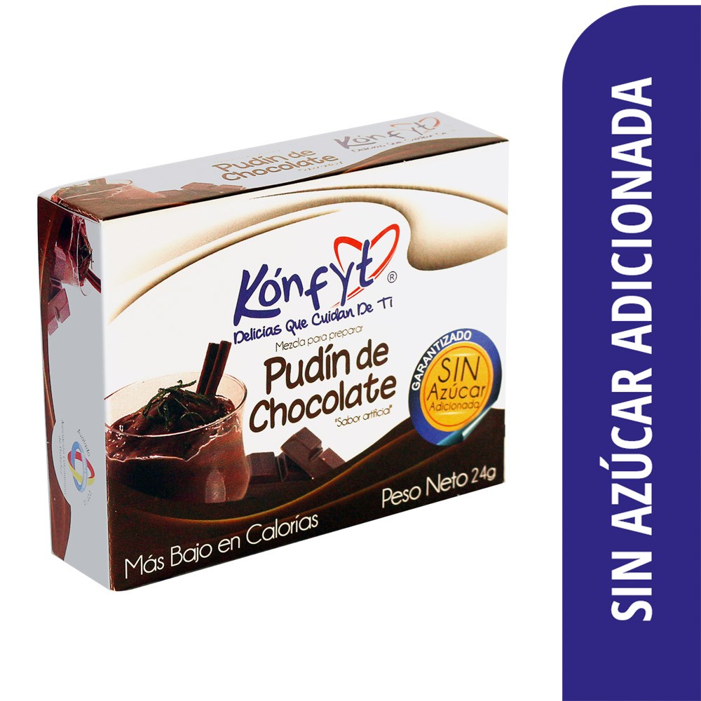 PUDIN KONFYT CHOCOLATE  x 24