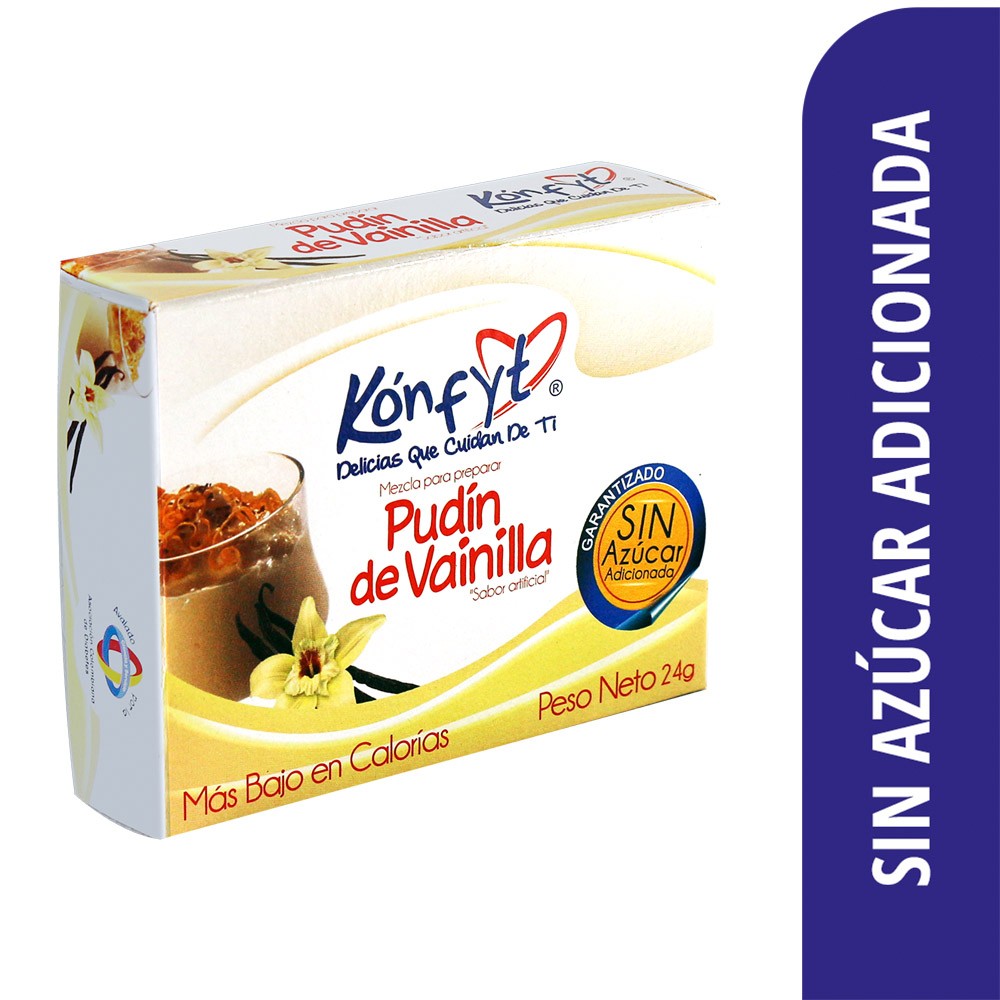 PUDIN KONFYT VAINILLA  x 24g