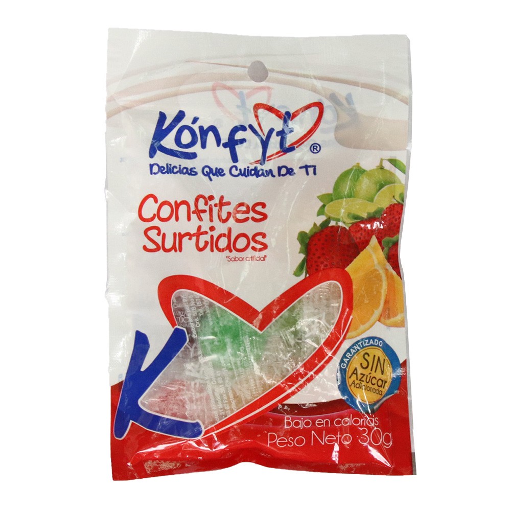 CONFITE SIN AZUCAR  x 30G