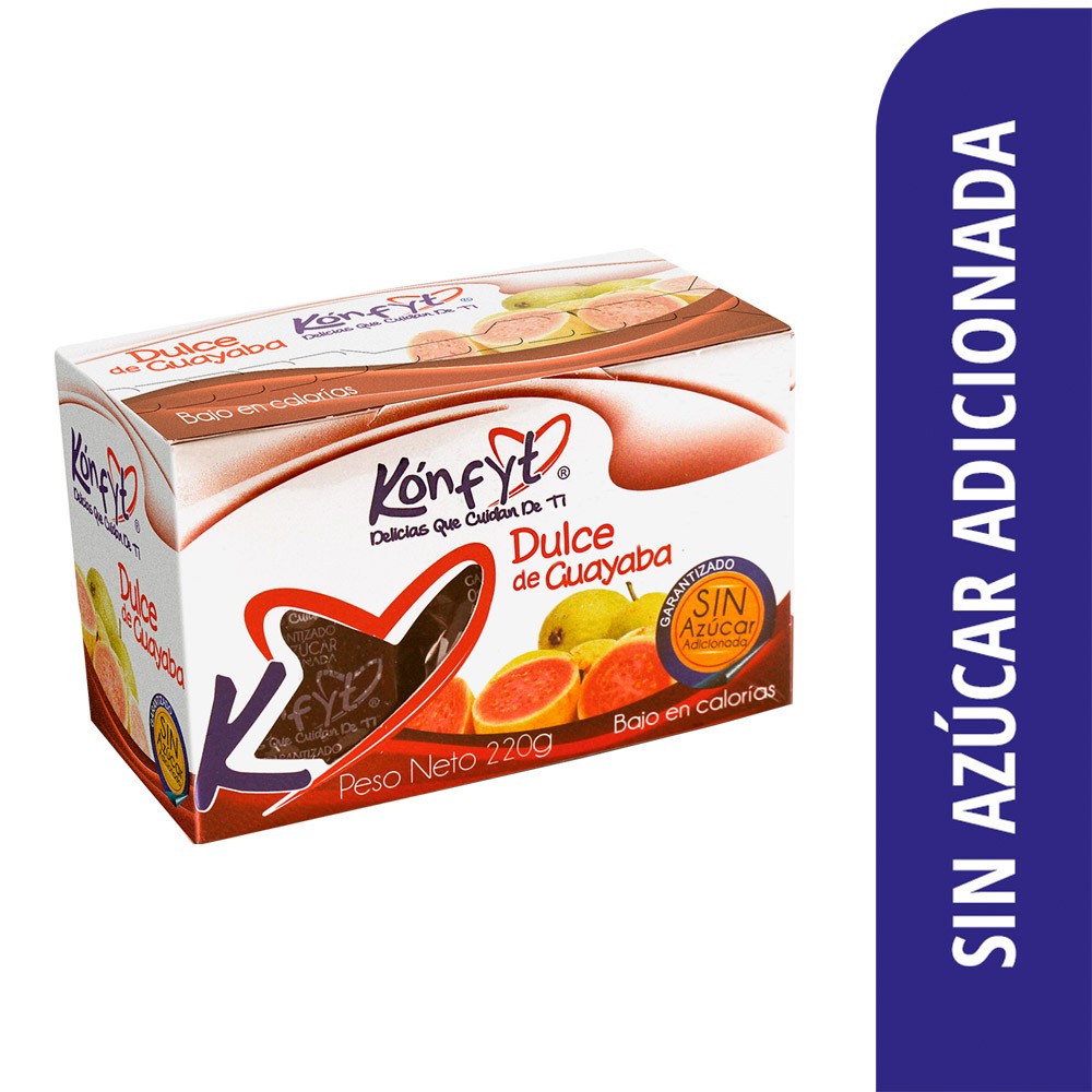 BOCADILLO DIETETICO KONFYT  x 220GR