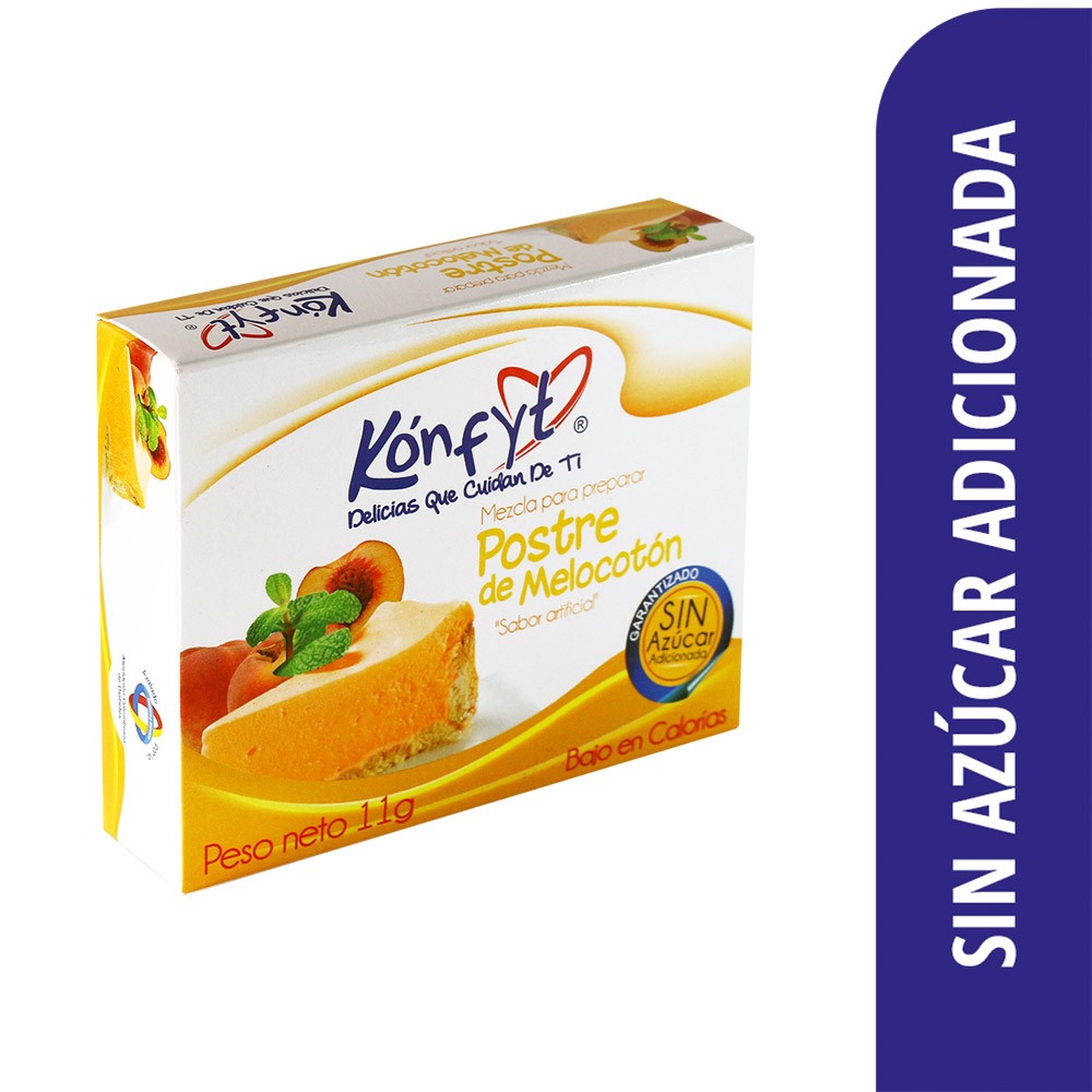 POSTRE DE MELOCOTON KONFYT  x 11GR