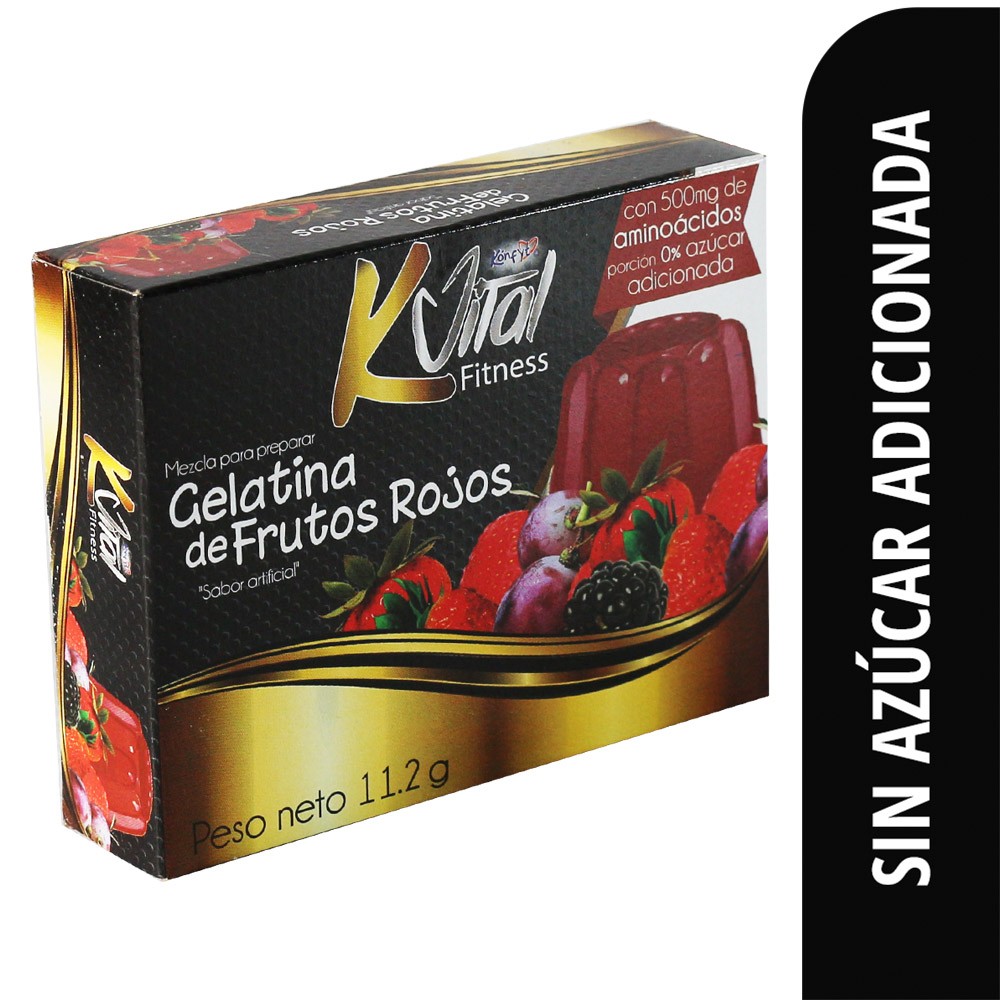 GELATINA DE FTS ROJOS CON BCCA KONFYT