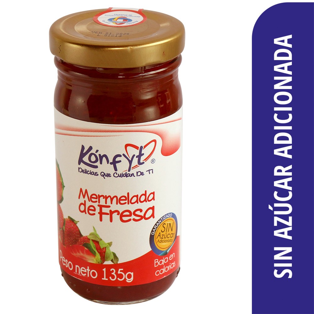 MERMELADA DE FRESA KONFYT x 135GR