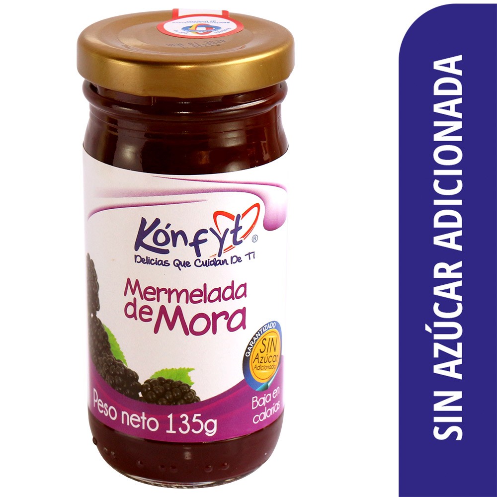 MERMELADA DE MORA KONFYT x 135GR