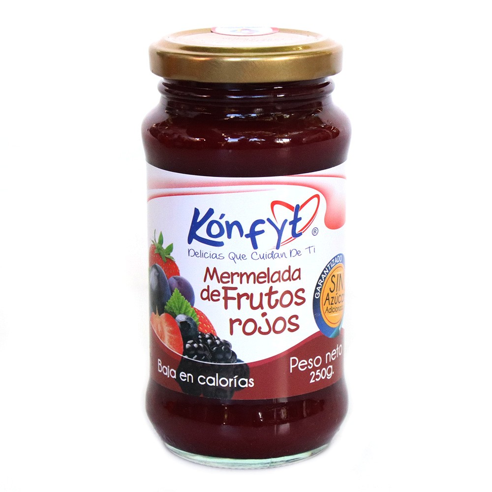 MERMELADA FRUTOS ROJOS KONFYT*250GR