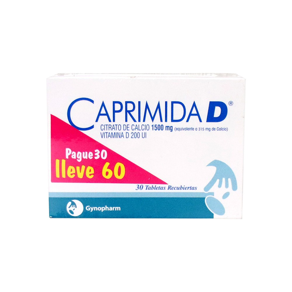 CAPRIMIDA D PAGUE 30 LLEVE 60
