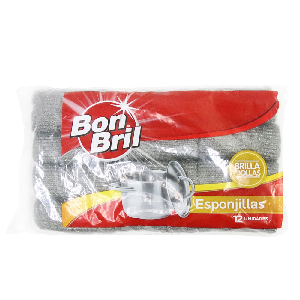 ESPONJILLA BON BRIL  x 12U