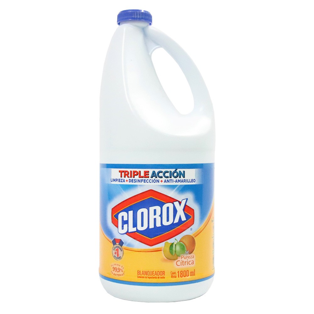BLANQUEADOR CLOROX PUREZA CITRICA*1800ML