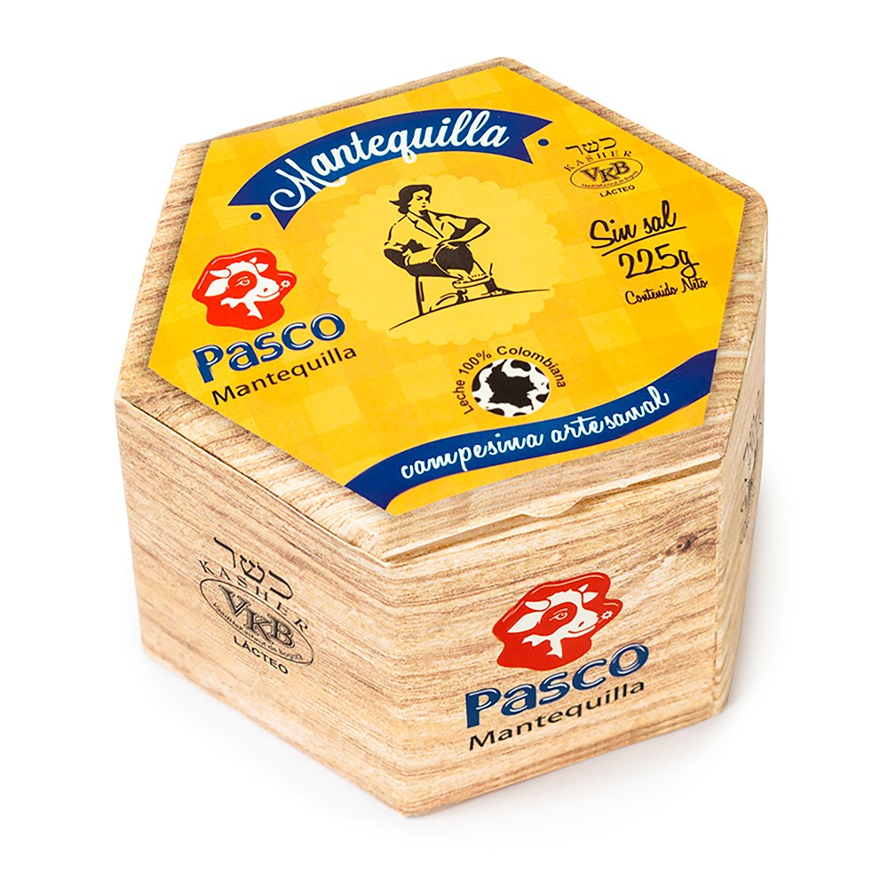 MANTEQUILLA ARTESANAL PASCO  x 225GR