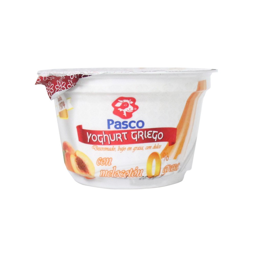YOGHURT GRIEGO MELOCOTON  PASCO x 170ML