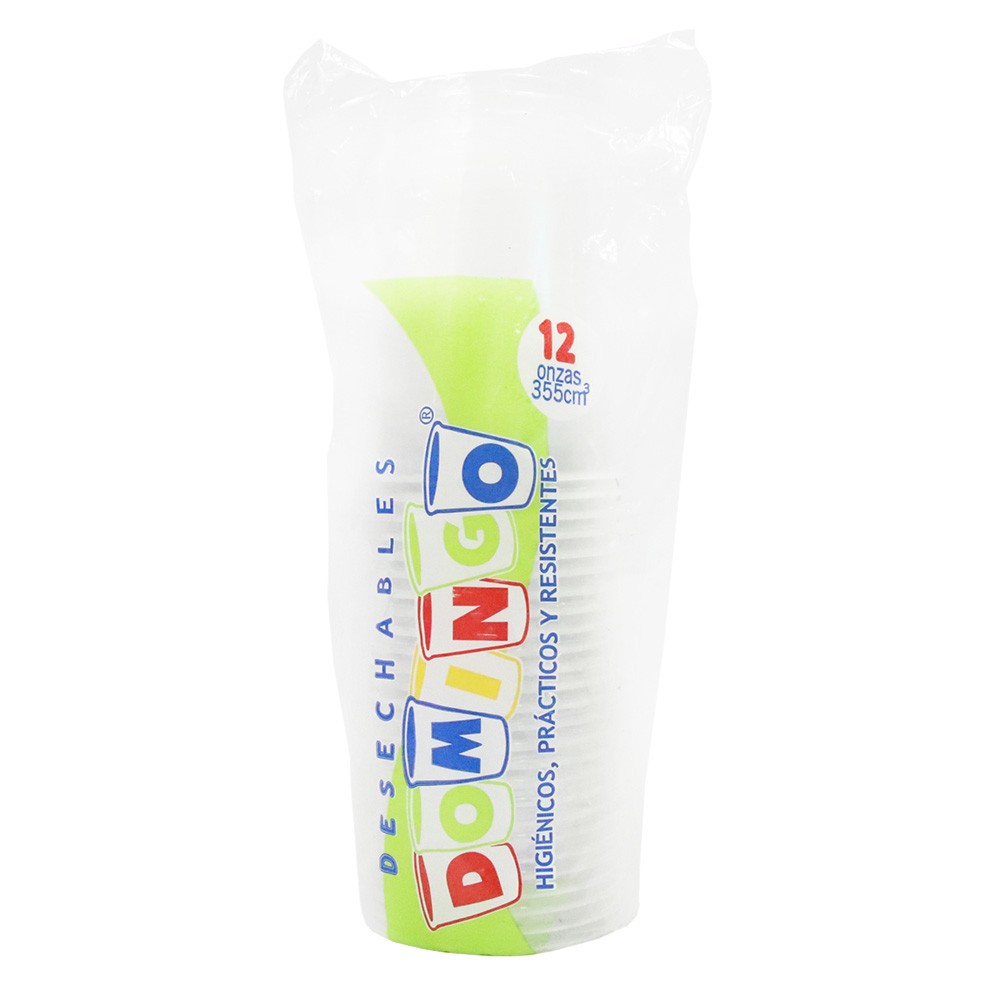 VASO 12 OZ DOMINGO 25U