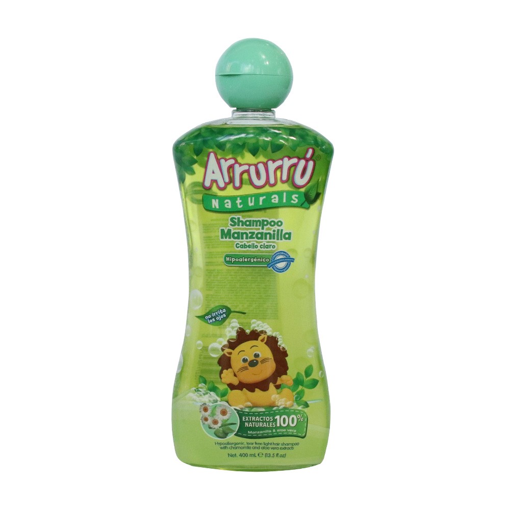 SHAMP NAT CON MANZANILLA X400ML ARRURU
