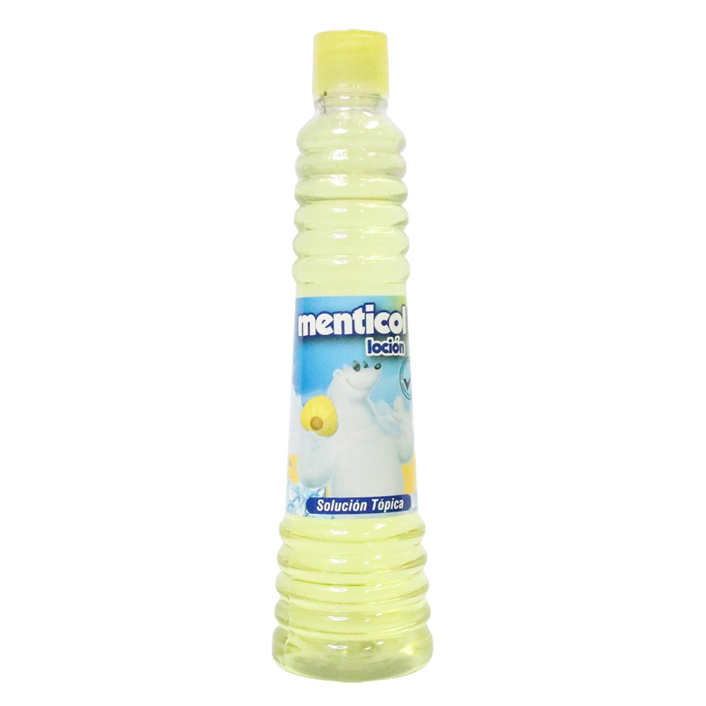 LOCION MENTICOL AMARILLO TAPA  x 130ML
