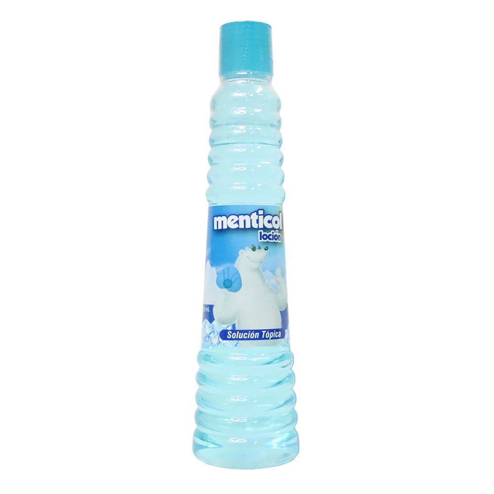 LOCION MENTICOL AZUL TAPA  x 250ML