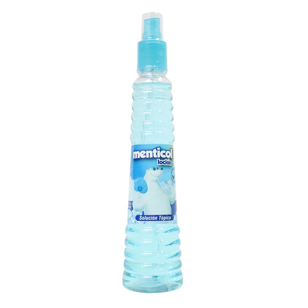 LOCION MENTICOL AZUL VALVULA  x 250ML