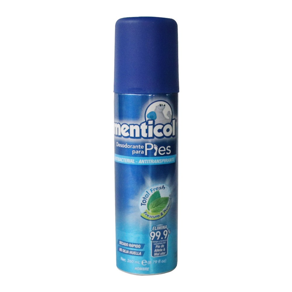 DESODORANTE P PIES SPORT MENTICOL*260ML