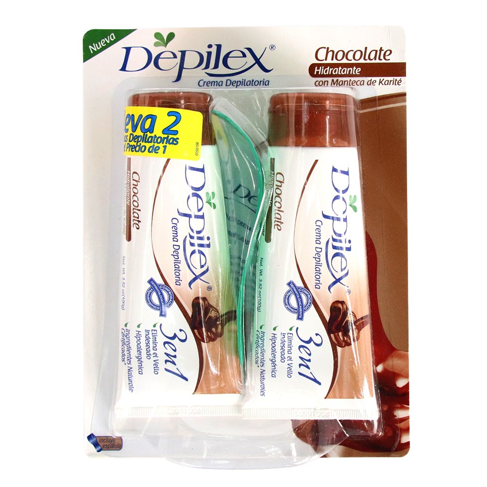 CREMA DEPILATORIA CHOCOLATE 2X1 DEPILEX