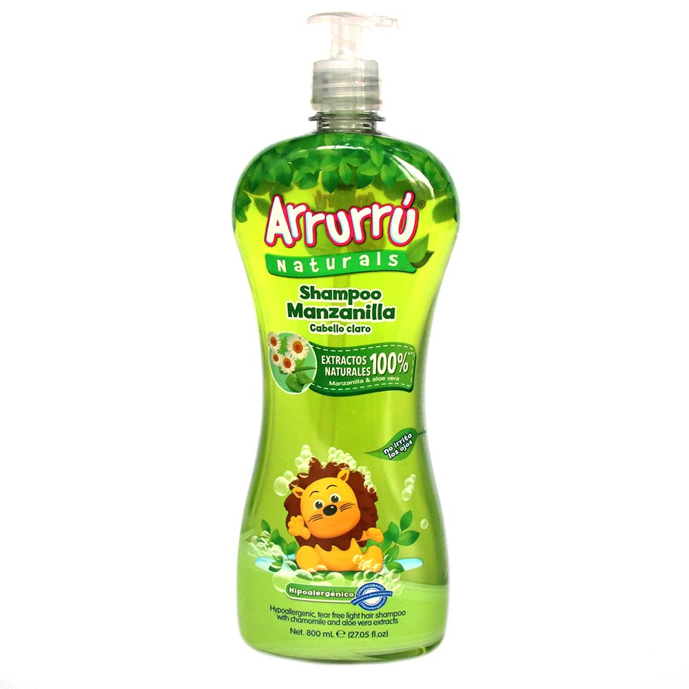 SHAMPO MANZANILLA ARRURRU  x 800ML