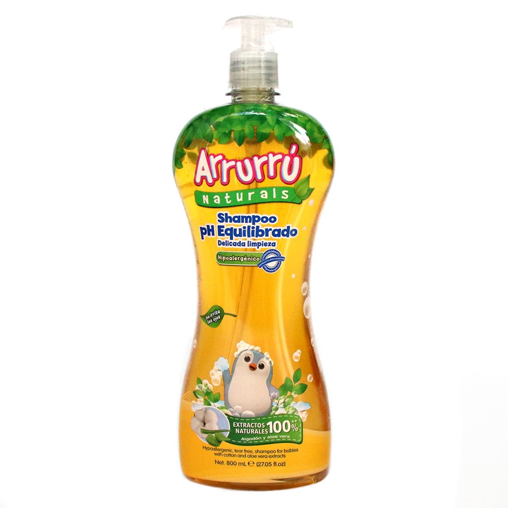 SHAMPO PH EQUILIBRADO ARRURRU  x 800ML