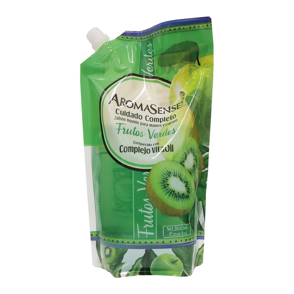 JABON LIQUIDO RPTO F/VER AROMASENS*800ML