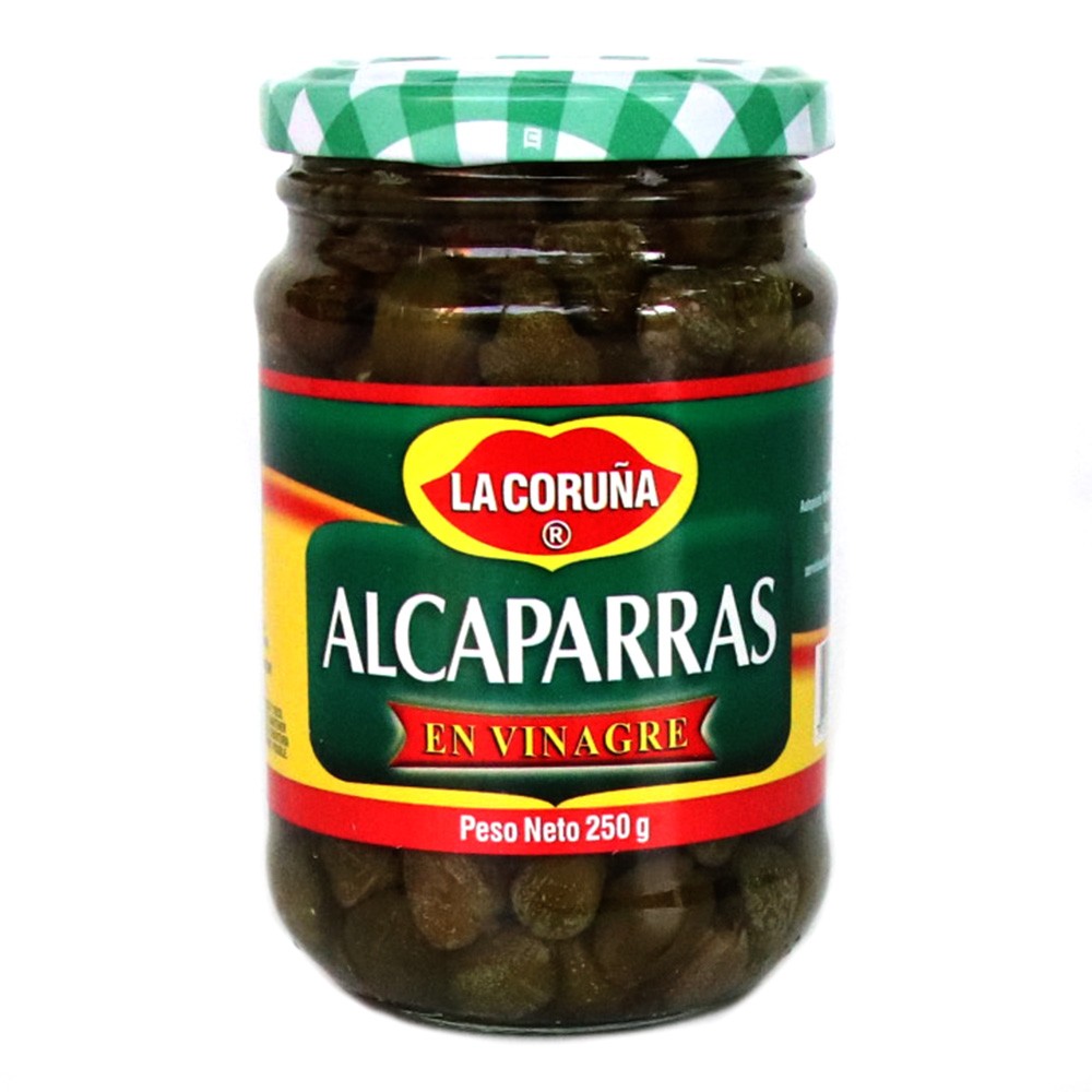 ALCAPARRAS VINAGRE FCO CORUÑA  x 250GR