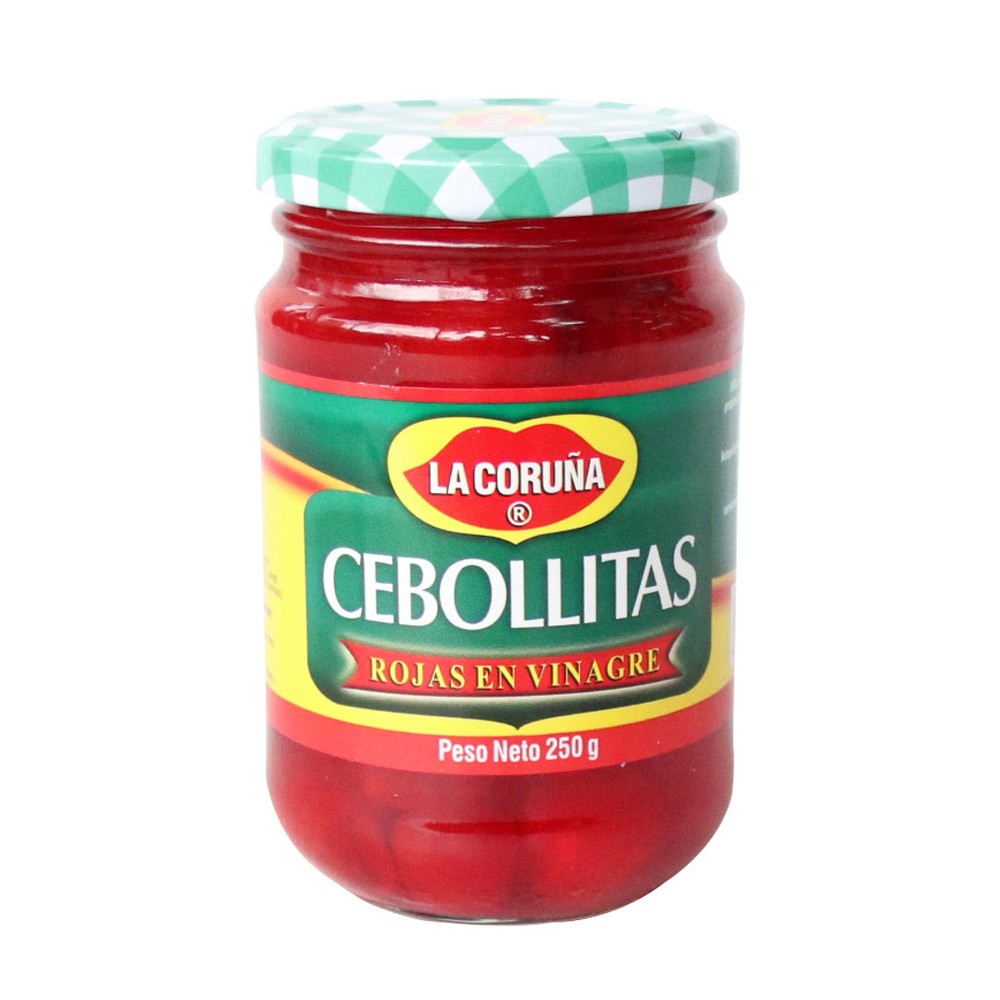 CEBOLLITAS ROJAS FCO CORUÑA  x 250GR