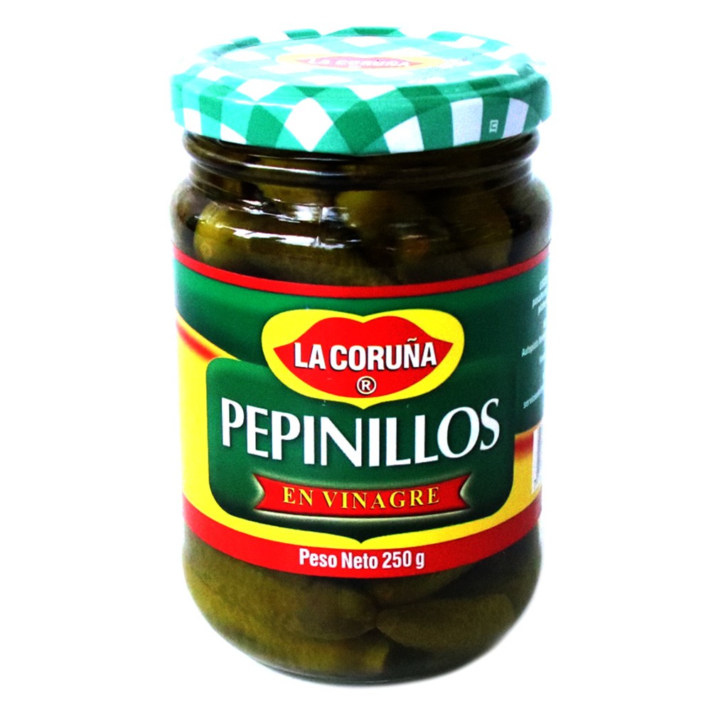 PEPINILLOS VINAGRE FCO CORUÑA  x 250GR