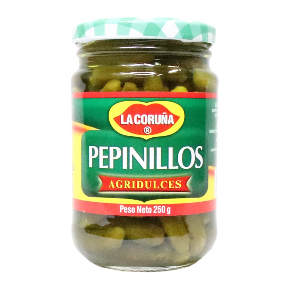 PEPINILLOS AGRIDULCES FCO CORUÑA *250GR