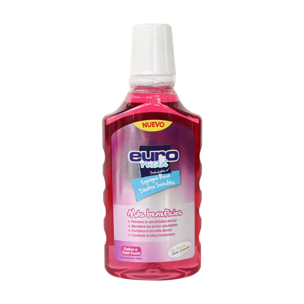 ENJUAGUE BUCAL DIENTES SENS EUROMA*500ML