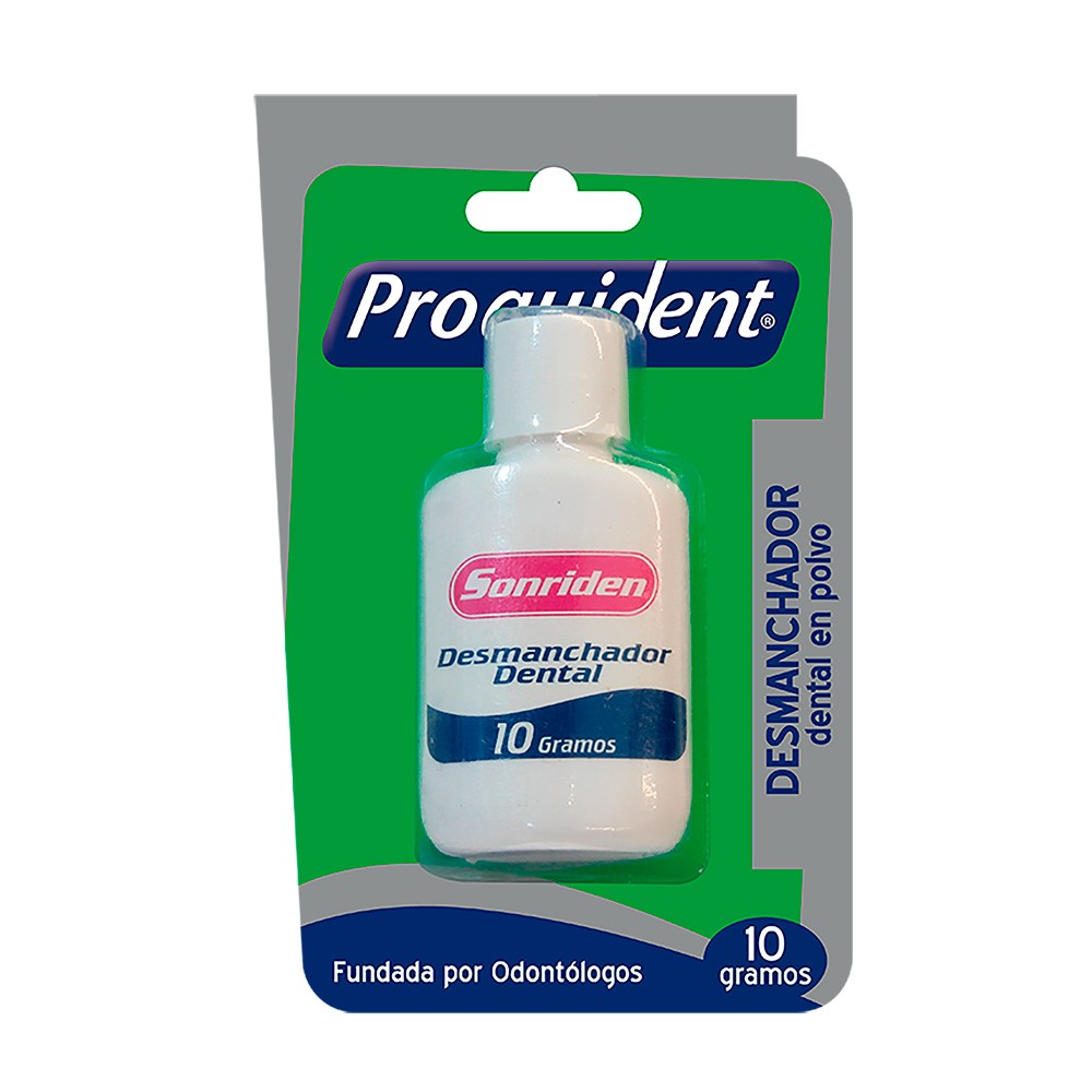 POLVO SONRIDENT PROQUIDENTx  10 GR