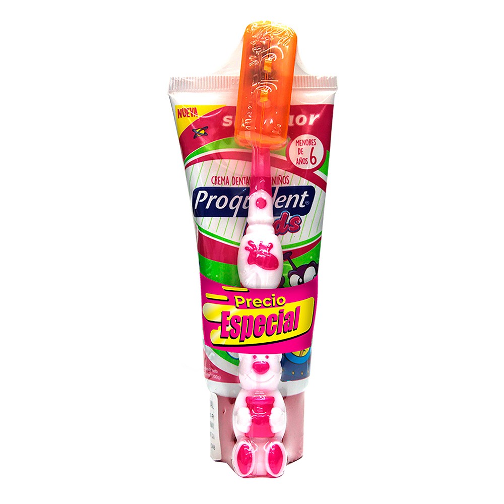 CREMA DENTAL KIDS FUCSIA GRT CEPILLO*75C