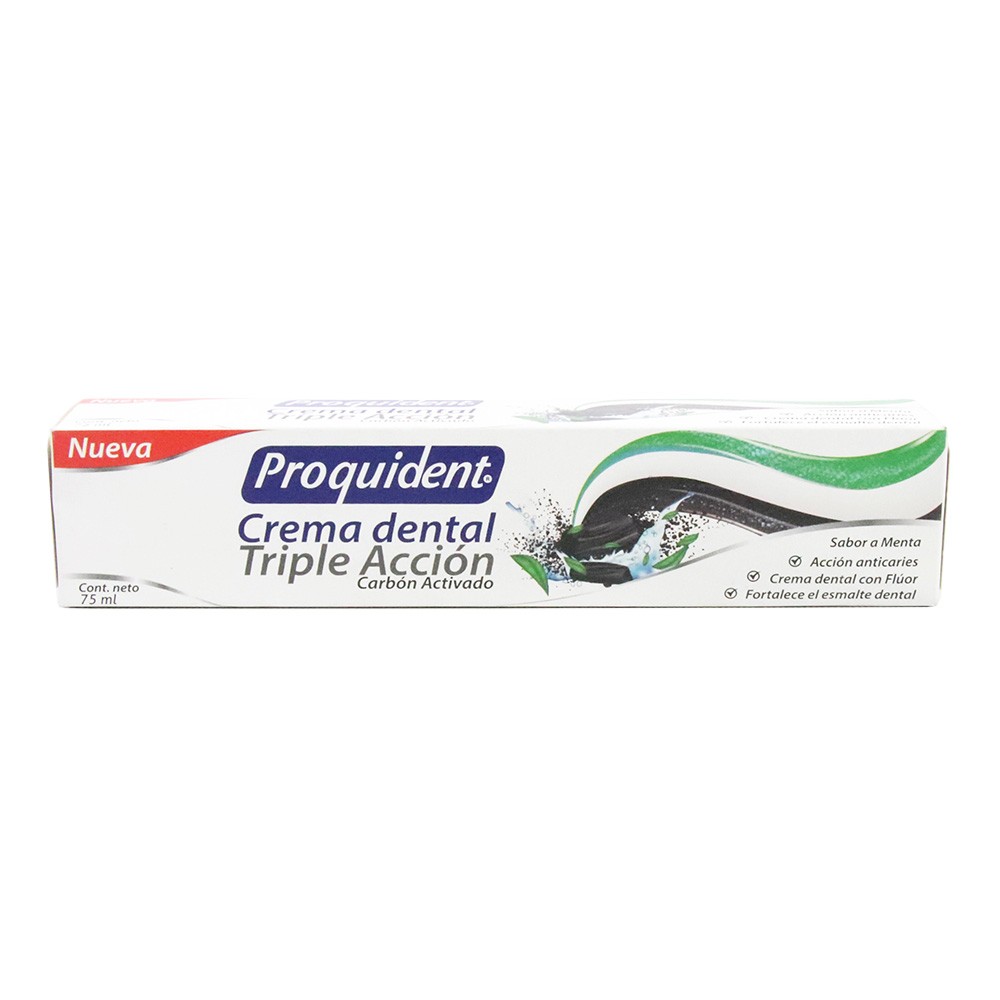CREMA DENTAL TPAC CARBÓN PROQUIDENT*75ML