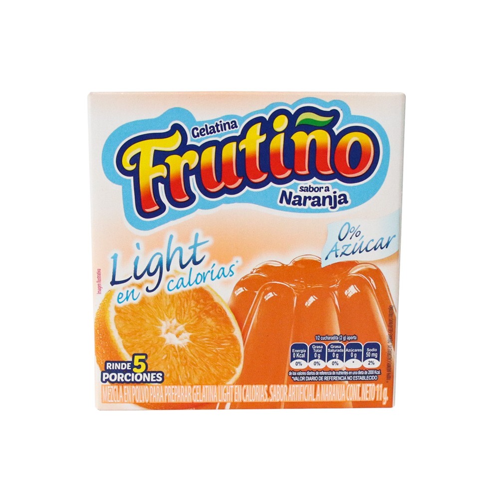 GELATINA LIGHT NARANJA 5P 11gr