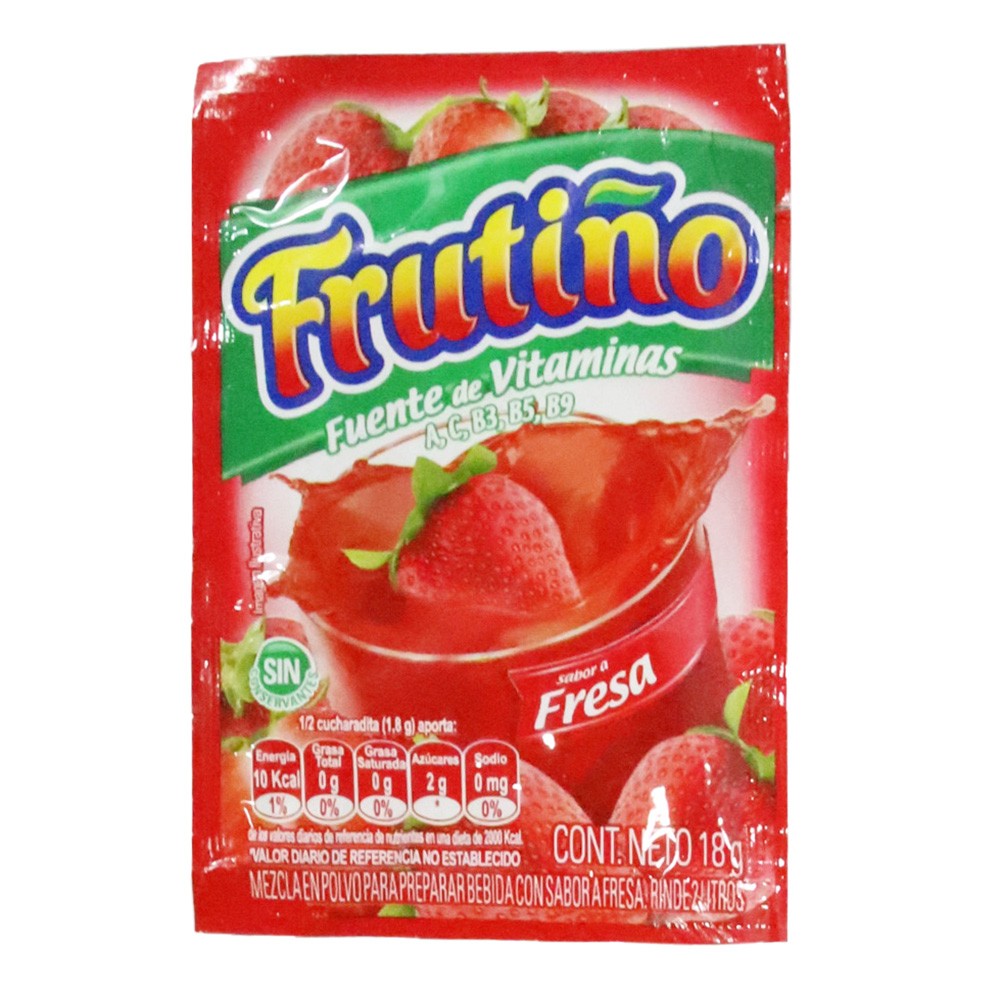 REFRESCO FRUTIÑO FRESA  x 2LT