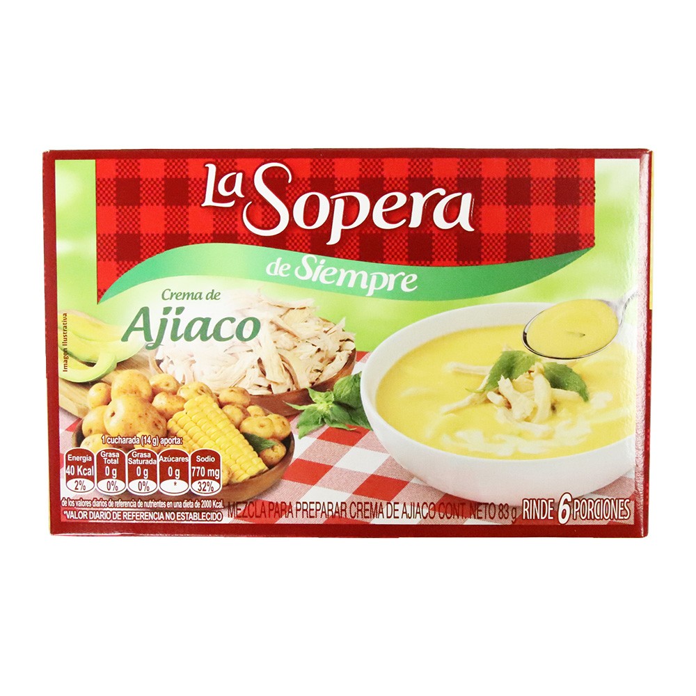 CREMA AJIACO SOPERA 6 PORCIONES