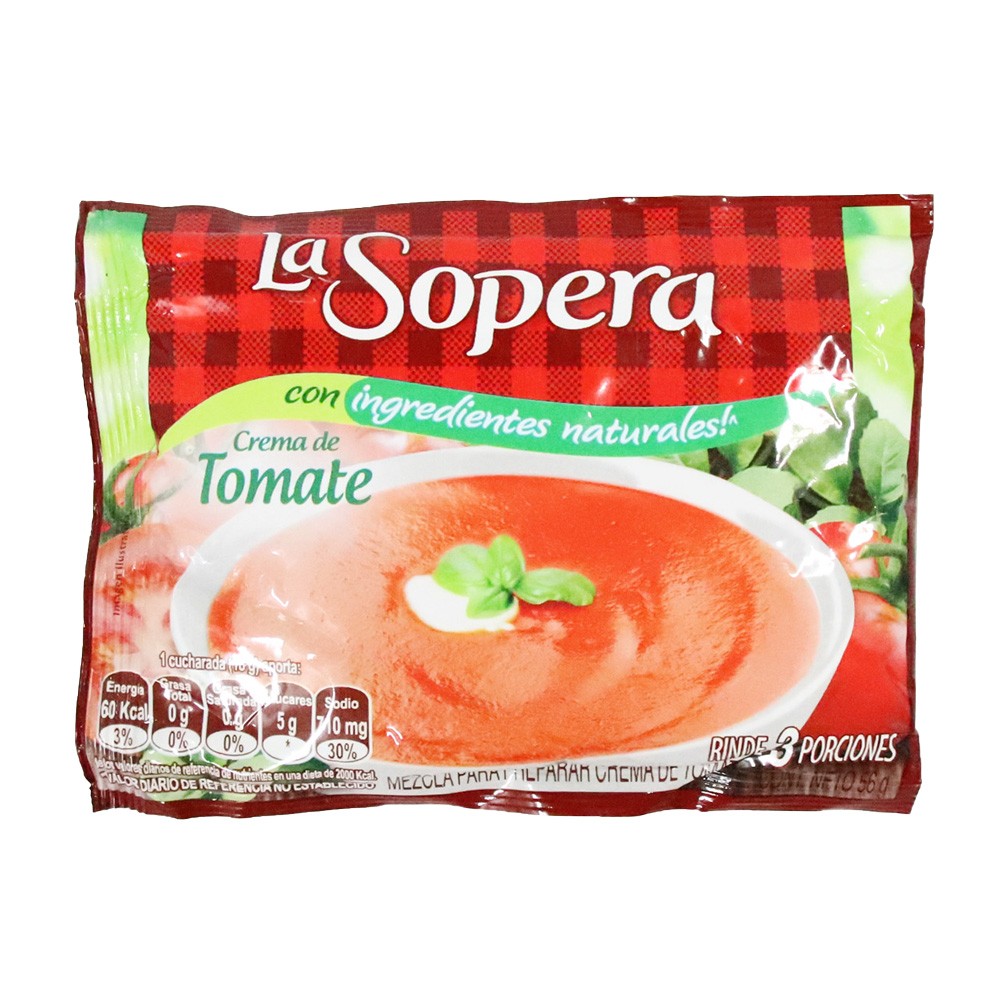 SOPERA 3 PORCIONES TOMATE  x 56GR