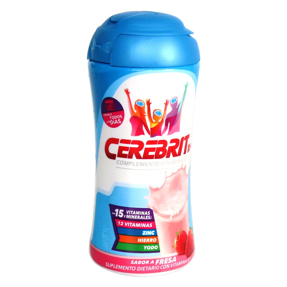KOLA GRANULADA CEREBRIT FRESA *135GR