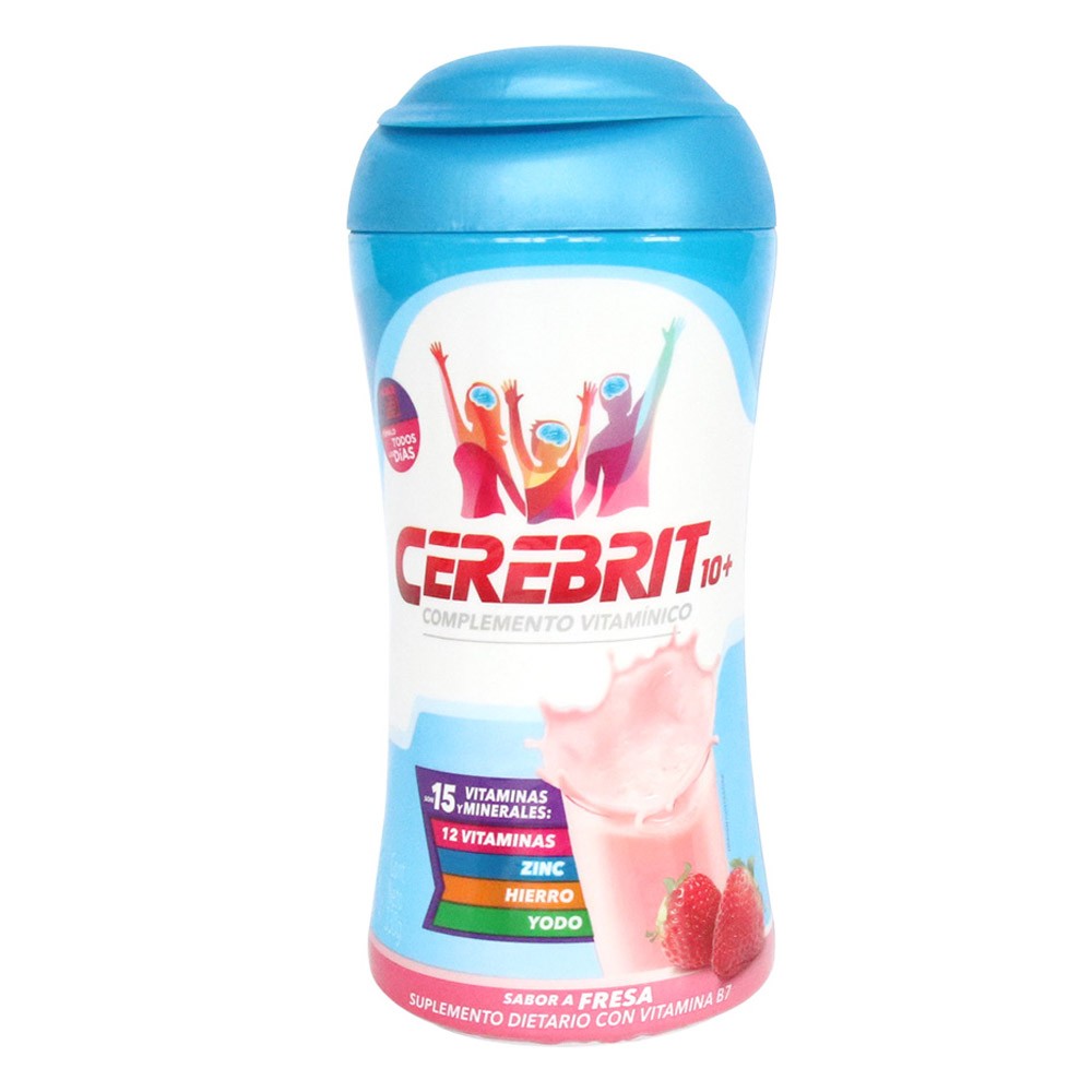 KOLA GRANULADA CEREBRIT FRESA x 330 GR