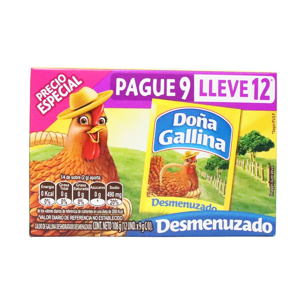 CALDO DOÑA GALLINA DESM PAGUE 9 LLEVE 12