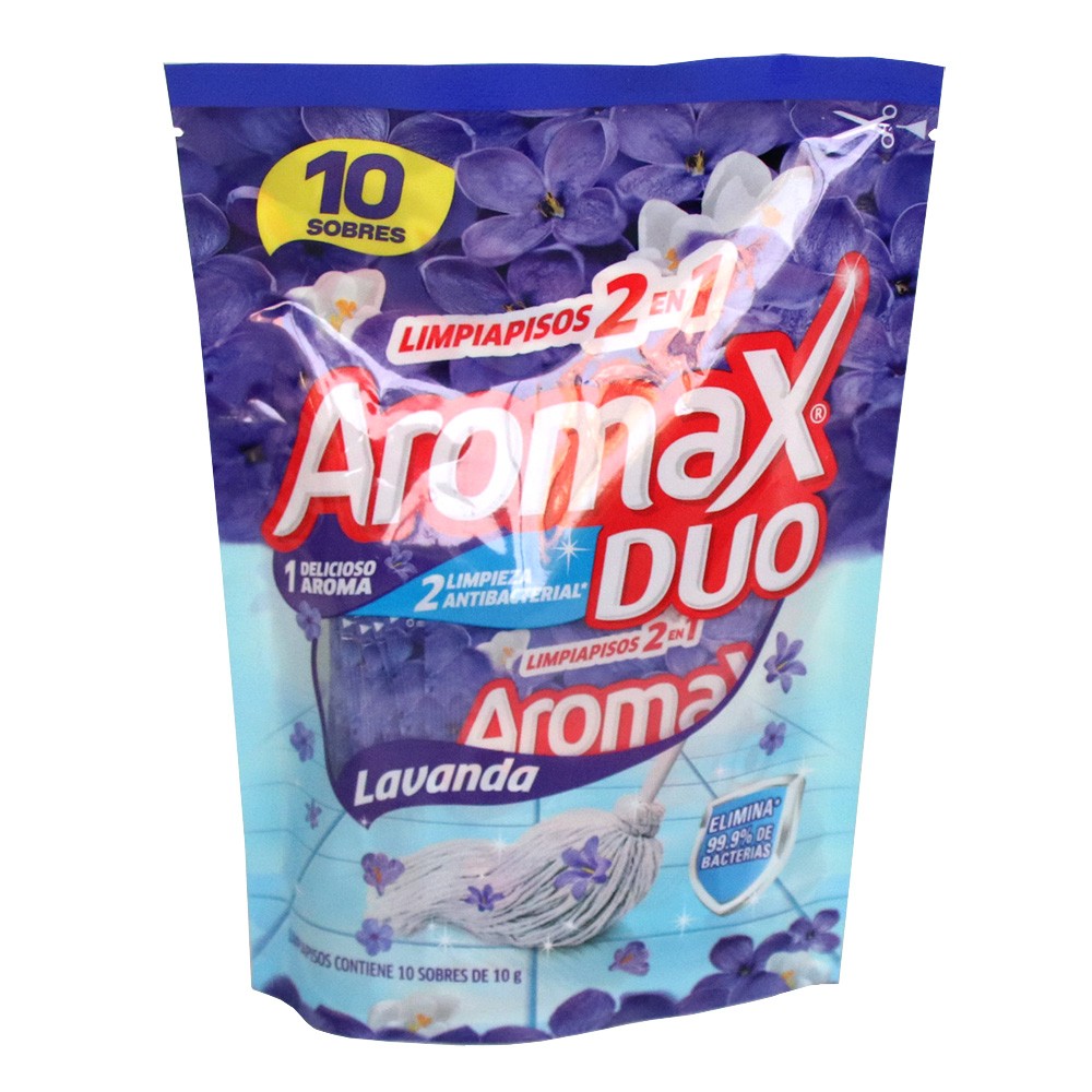 LIMPIAPISOS DUO LAVANDA AROMAX*100 GR