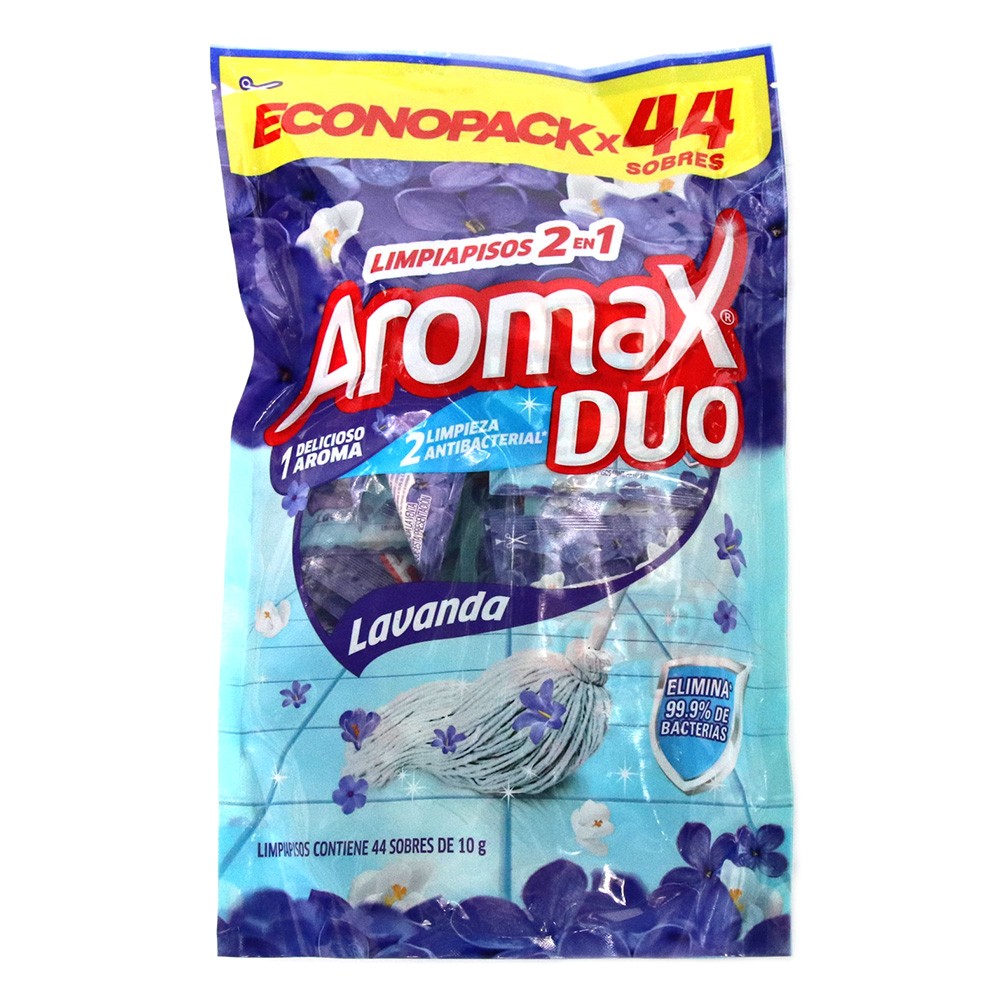 LIMPIAPISOS DUO LAVANDA AROMAX*440 GR