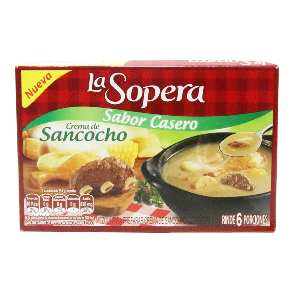 CREMA SANCOCHO LA SOPERA*6PORCIONES