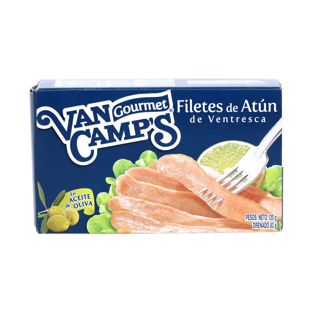 VENTRESCA EN ACEITE OLIVA VANCAMPS*120GR