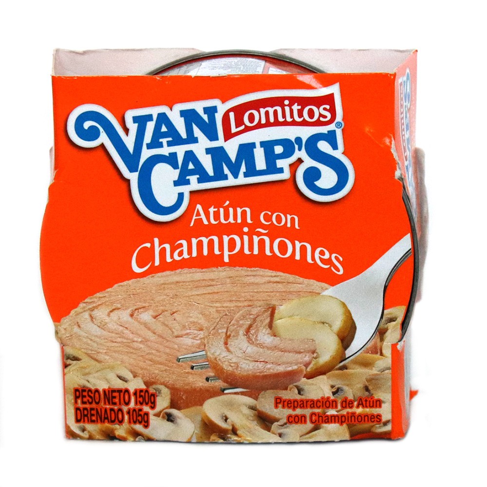 ATUN CON CHAMPIÑONES VANCAMPS x 150GR