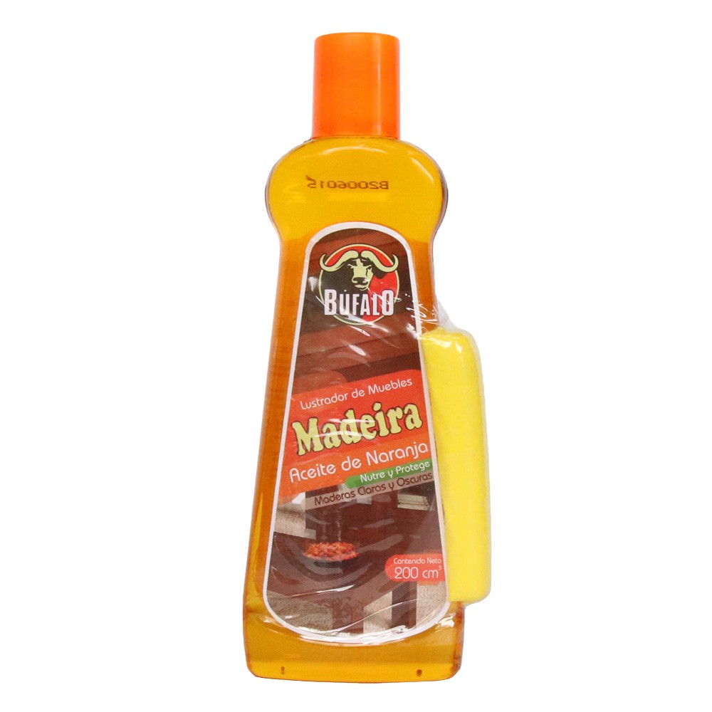 ACEITE MADEIRA EXT NARANJA  x 200ML+PAÑO