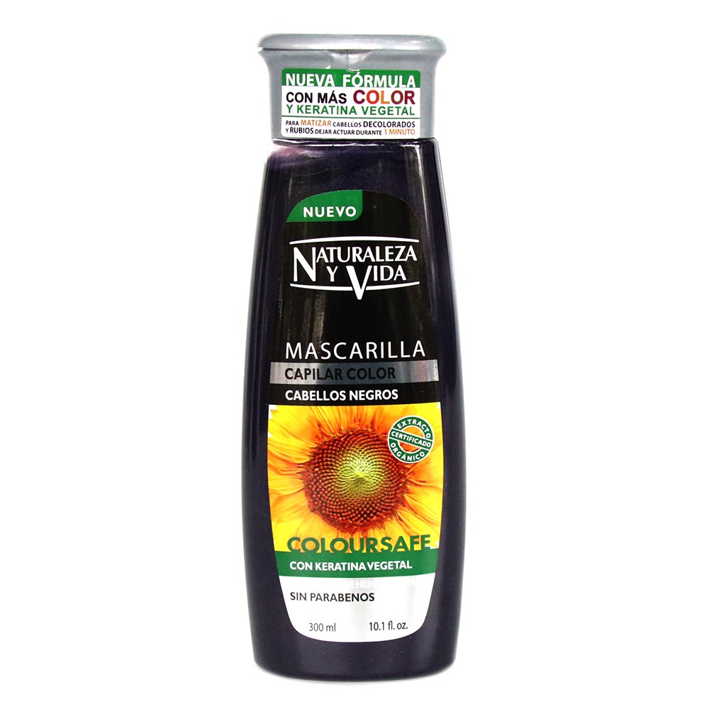 MASCARA NEGRA  NATURALEZA Y VIDA x 300ML